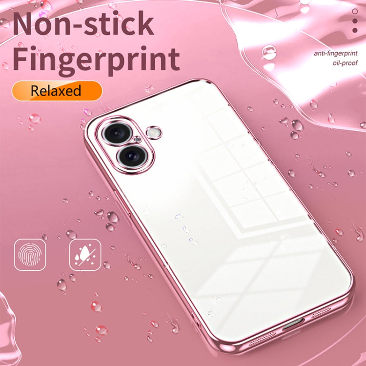 Transparent Plating Fine Hole Phone Case, Series 7