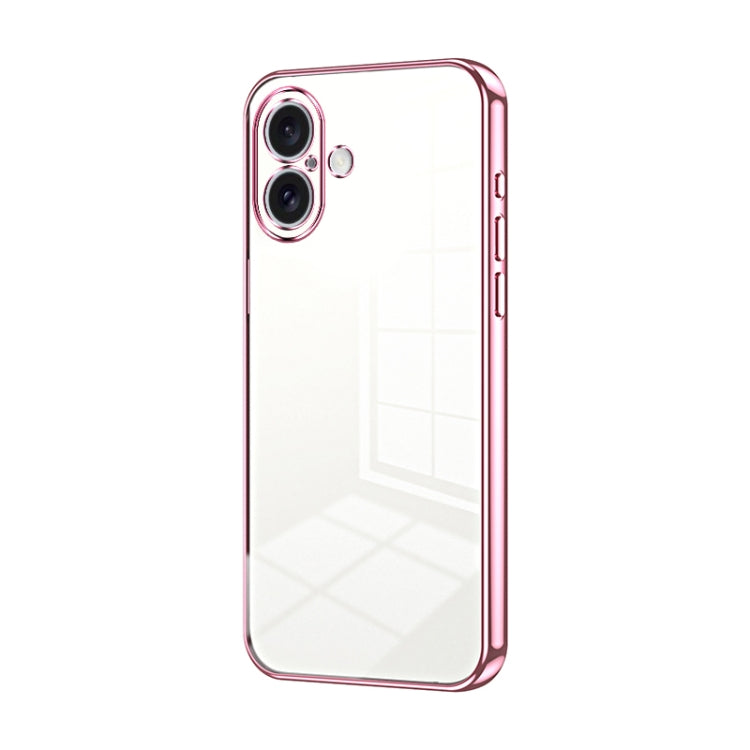 Transparent Plating Fine Hole Phone Case, Series 7