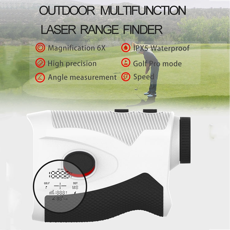 PR165 5-1000 Yards Handheld Laser Rangefinder Telescope Reluova