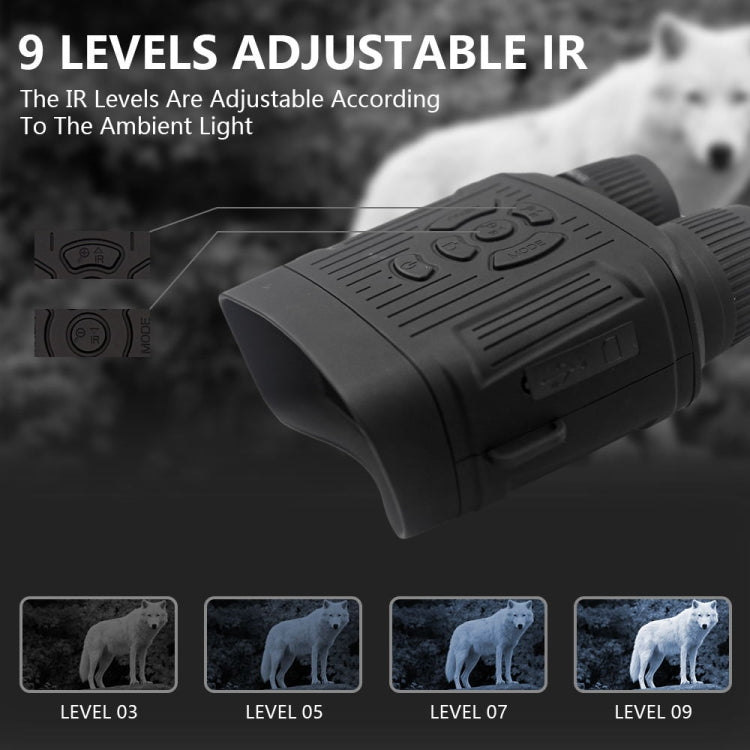 NV7000 Outdoor Hunting 2.7K HD Binocular Infrared Night Vision Device Reluova