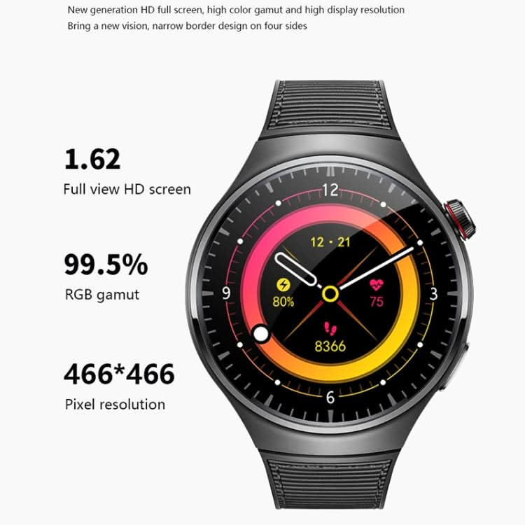 1.53 inch Front Camera Smart Watch Support AI Voice / SIM Card