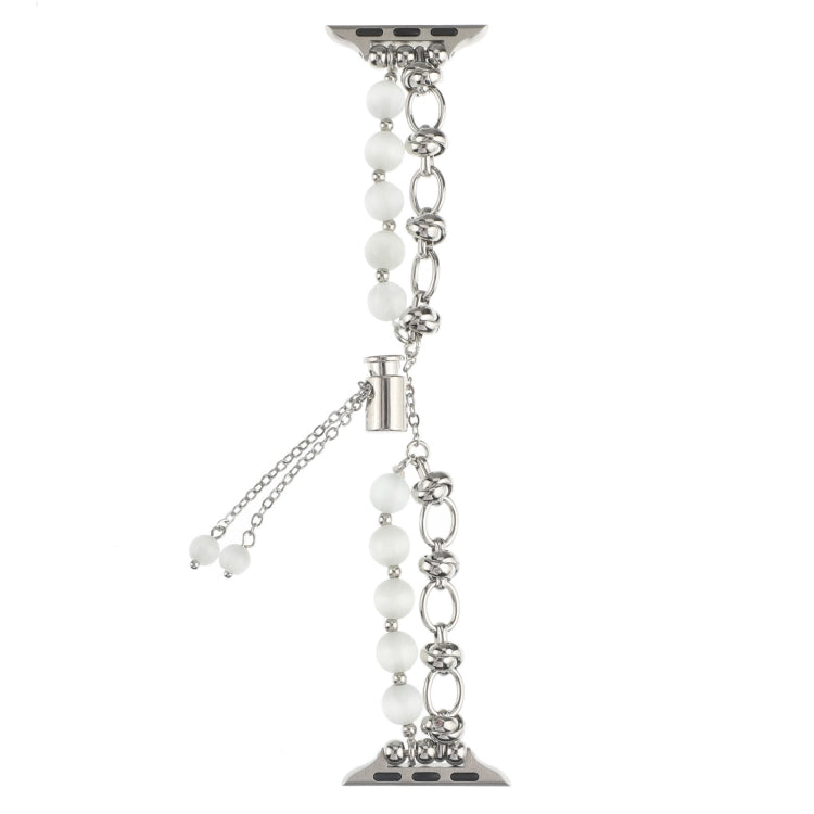 Pearl Chain Metal Bracelet Watch Band, Series 3