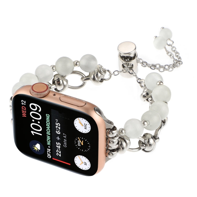 Pearl Chain Metal Bracelet Watch Band, Series 3