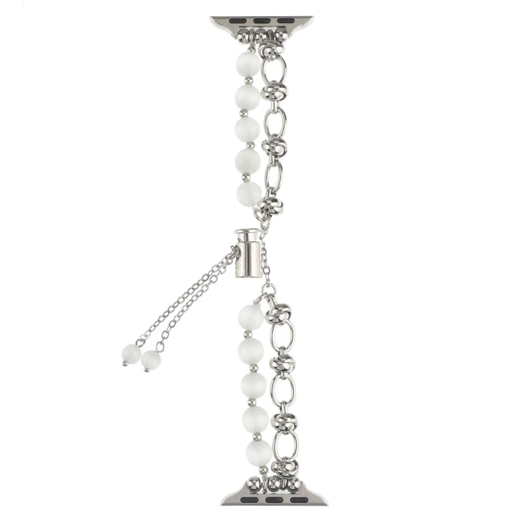 Pearl Chain Metal Bracelet Watch Band, Series 2