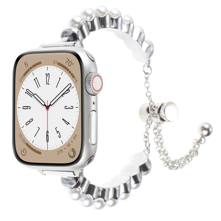 Pearl Bracelet Metal Watch Band, Series 3