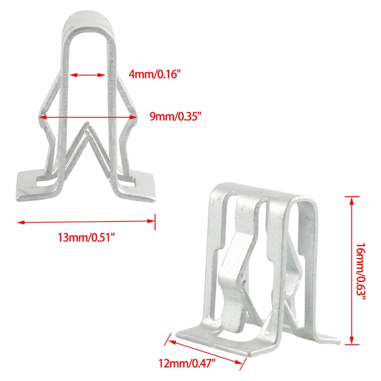 50pcs / Set No.1 Instrument Panel Fixing Clip