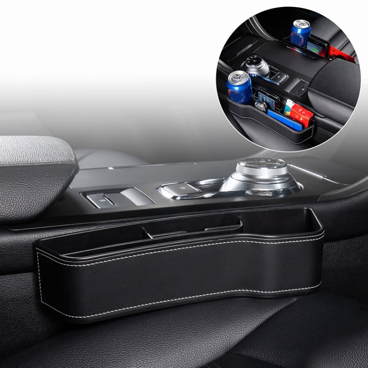 Car Multi-functional Console Box Cup Holder Seat Gap Side Storage Box, Leather Style ÎҵÄÉ̵ê