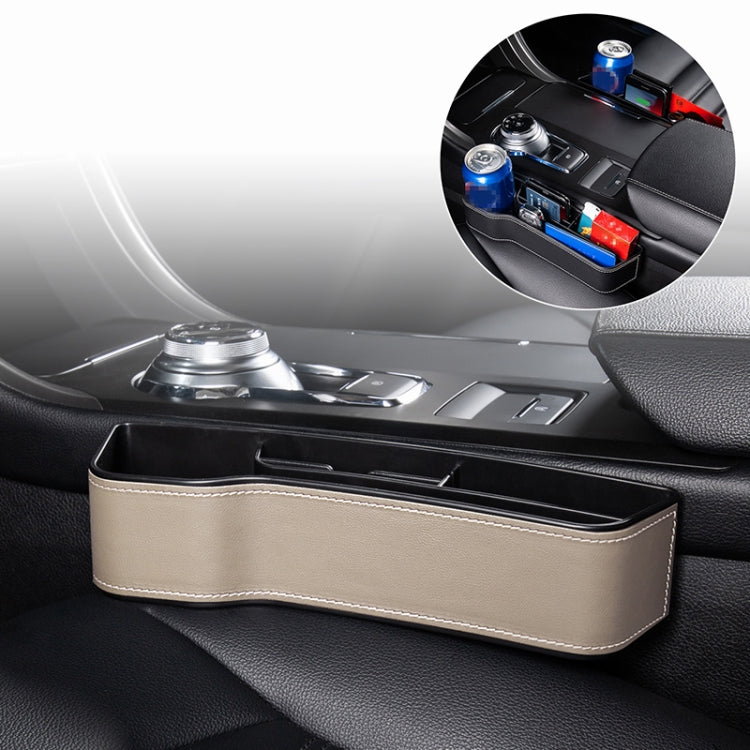 Car Multi-functional Console Box Cup Holder Seat Gap Side Storage Box, Leather Style ÎҵÄÉ̵ê