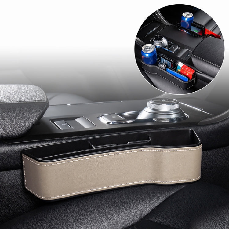 Car Multi-functional Console Box Cup Holder Seat Gap Side Storage Box, Leather Style ÎҵÄÉ̵ê