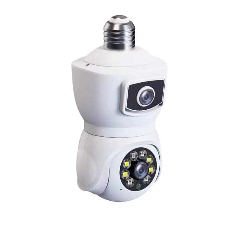 DP41 Bulb-type Dual-lens Motion Tracking Smart Camera Supports Voice Intercom Reluova