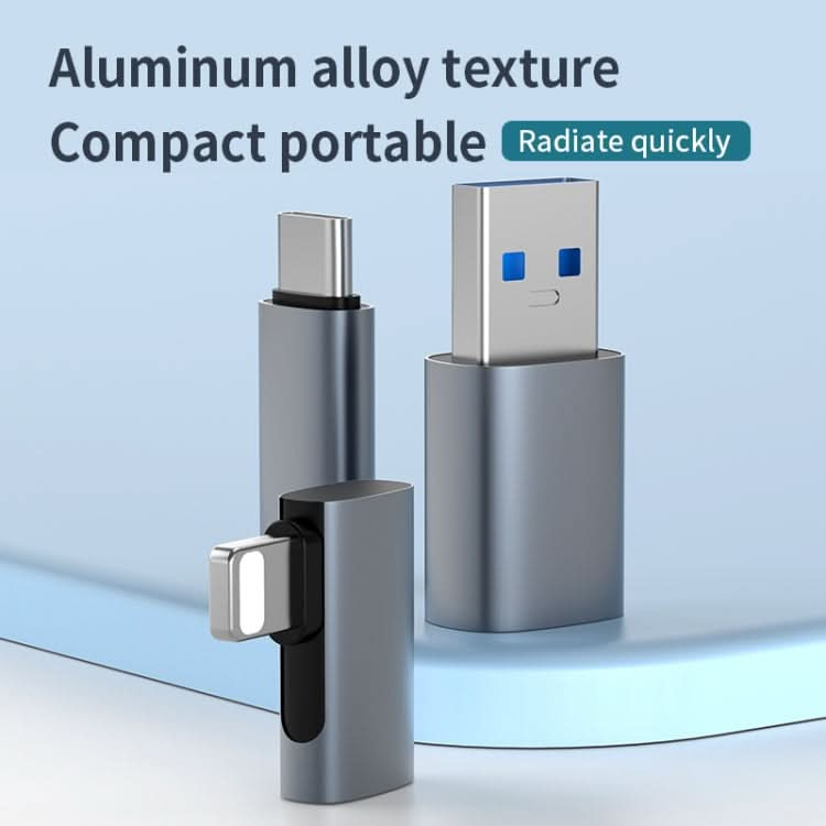 60W USB to USB-C/Type-C Female Charging Transfer Adapter