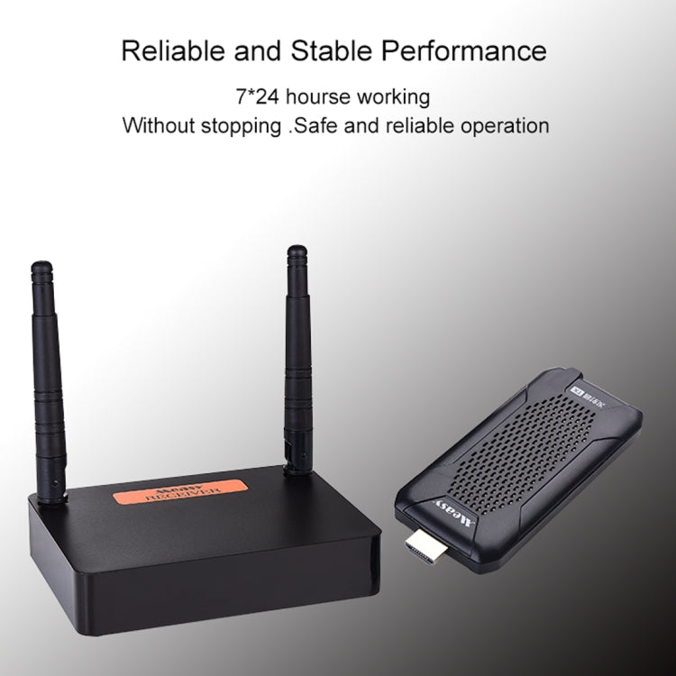 Measy FHD656 Mini 1080P HDMI 1.4 HD Wireless Audio Video Transmitter Receiver Extender Transmission System, Transmission Distance: 100m,