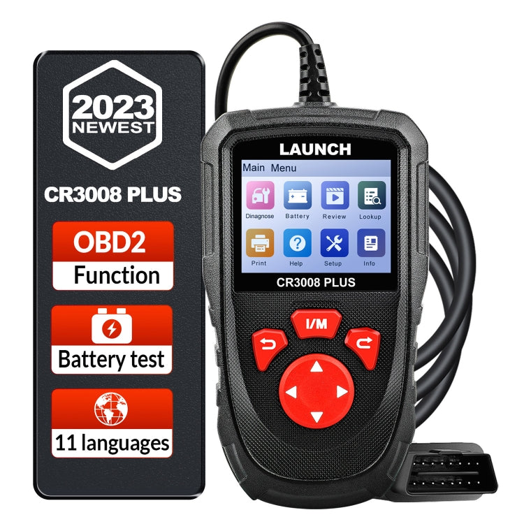 LAUNCH CR3008Plus Car Engine Fault Diagnosis Tool