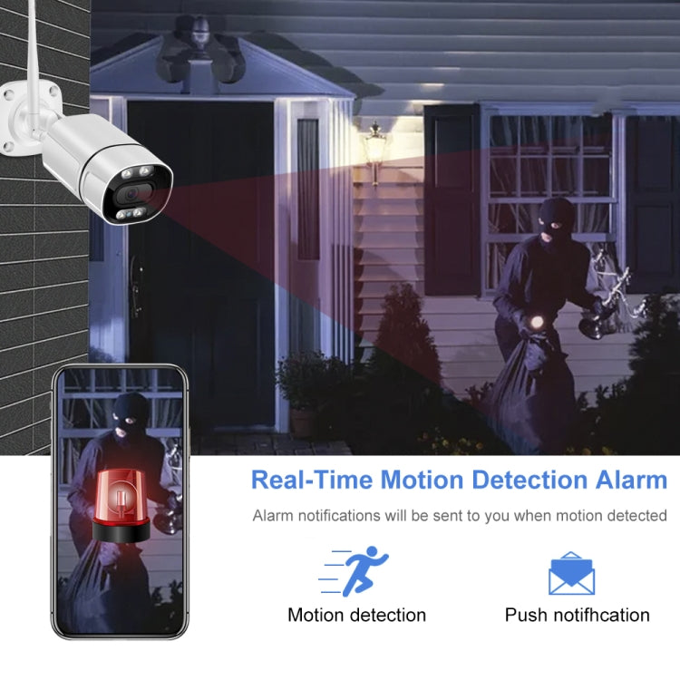 Q39 Motion Tracking Night Vision Smart Camera Supports Voice Intercom