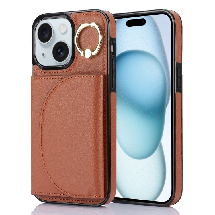 YM007 Ring Holder Card Bag Skin Feel Phone Case, Series 5