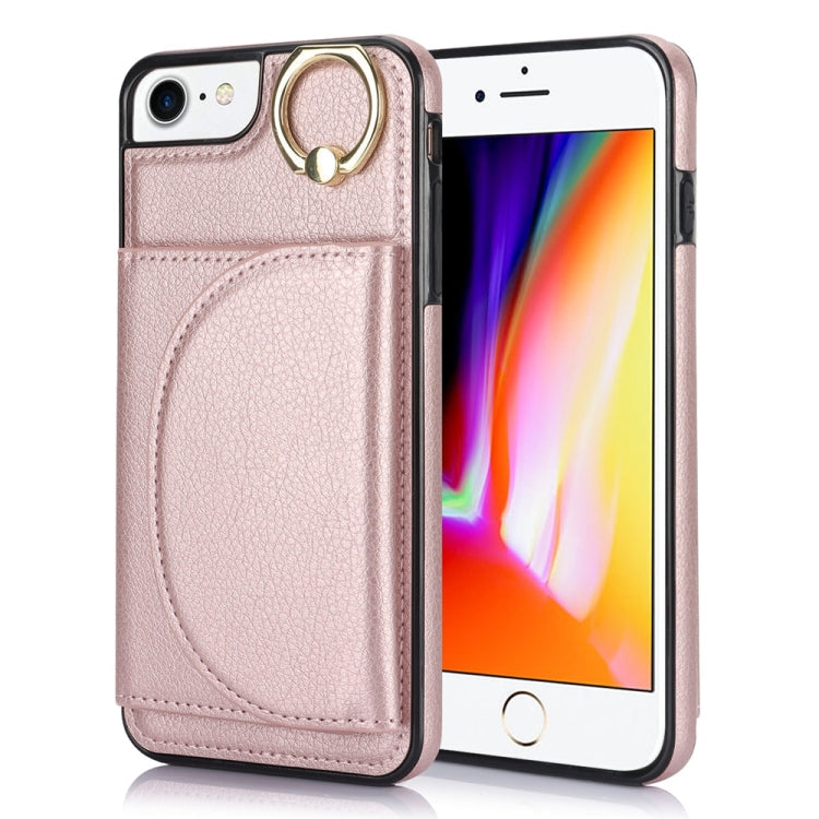 YM007 Ring Holder Card Bag Skin Feel Phone Case, Series 4