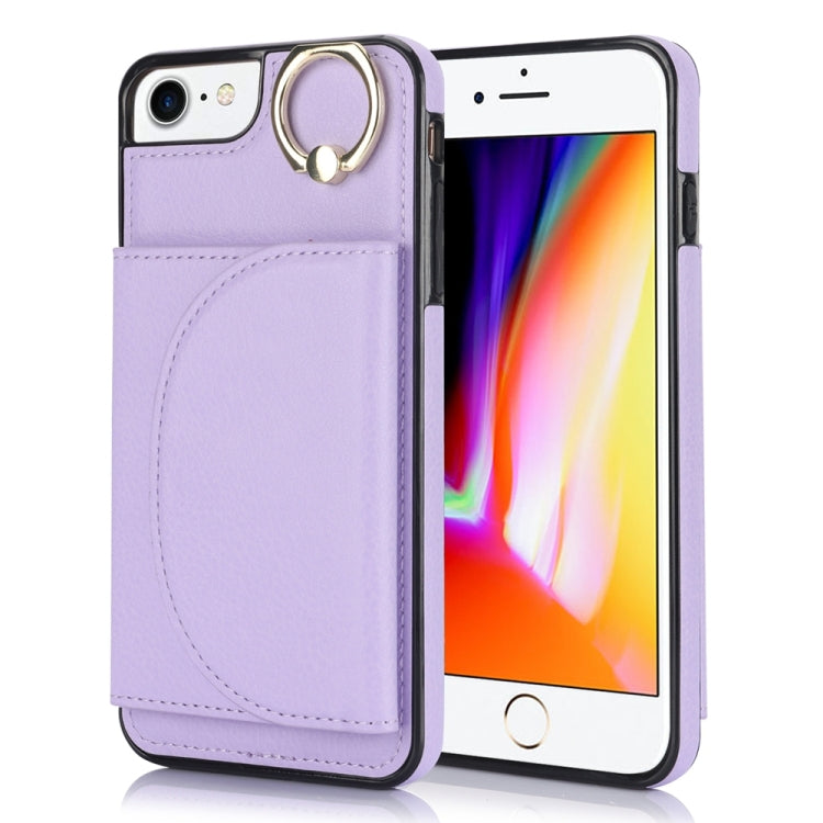 YM007 Ring Holder Card Bag Skin Feel Phone Case, Series 4