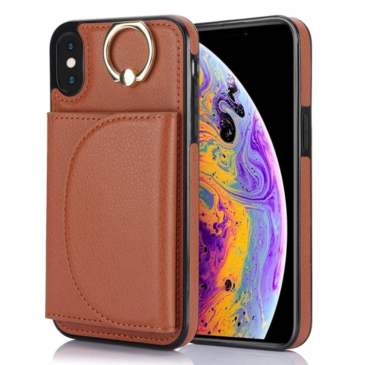 YM007 Ring Holder Card Bag Skin Feel Phone Case, Series 2