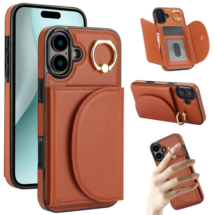 YM007 Ring Holder Card Bag Skin Feel Phone Case, Series 3