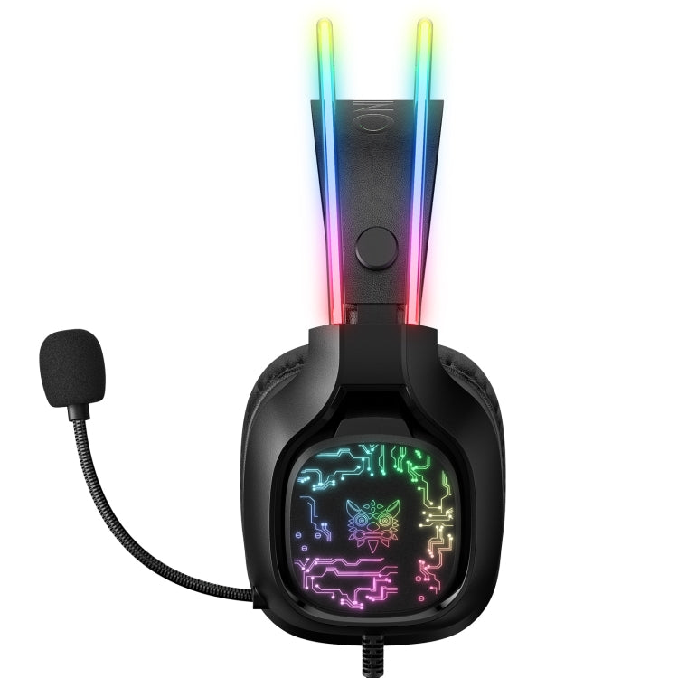 ONIKUMA X22 USB + 3.5mm Colorful Light Wired Gaming Headset with Mic, Cable length: 1.8m My Store