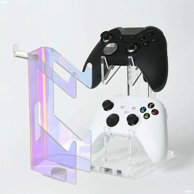 Acrylic Colorful Game Controller Headphone Storage Display Stand Reluova