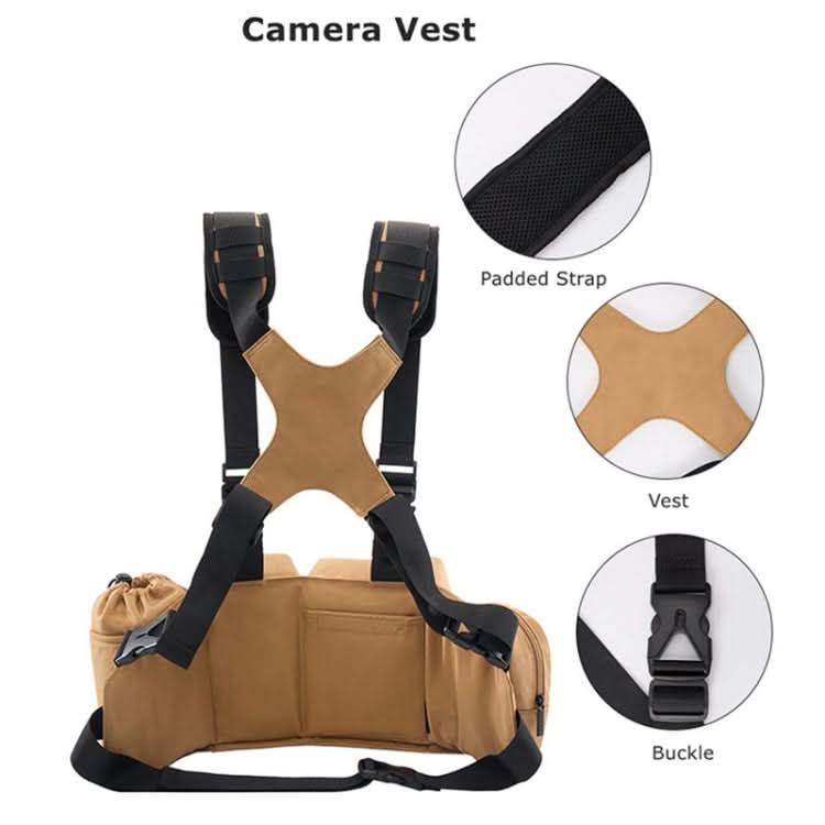 Cwatcun D104 Camera Waist Pack Vest Bag My Store