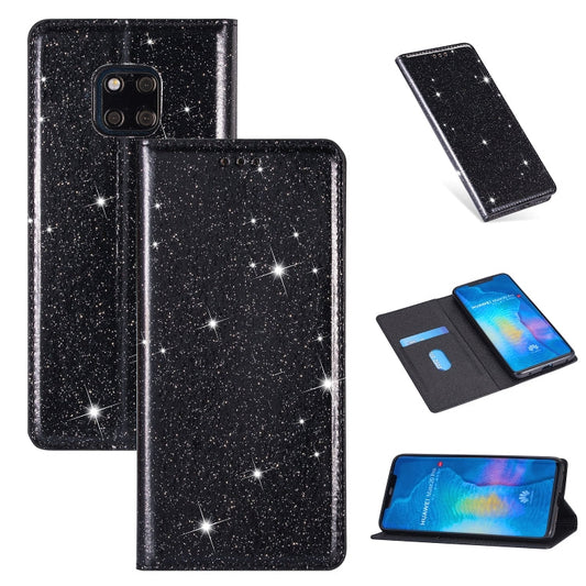 Ultrathin Glitter Magnetic Horizontal Flip Leather Case with Holder & Card Slots, Series 2 My Store