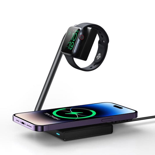 JOYROOM JR-WQN05 15W 2 in 1 Foldable Magnetic Wireless Charger