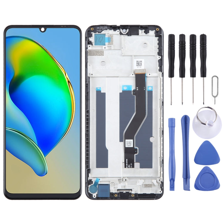 LCD Screen Digitizer Full Assembly with Frame