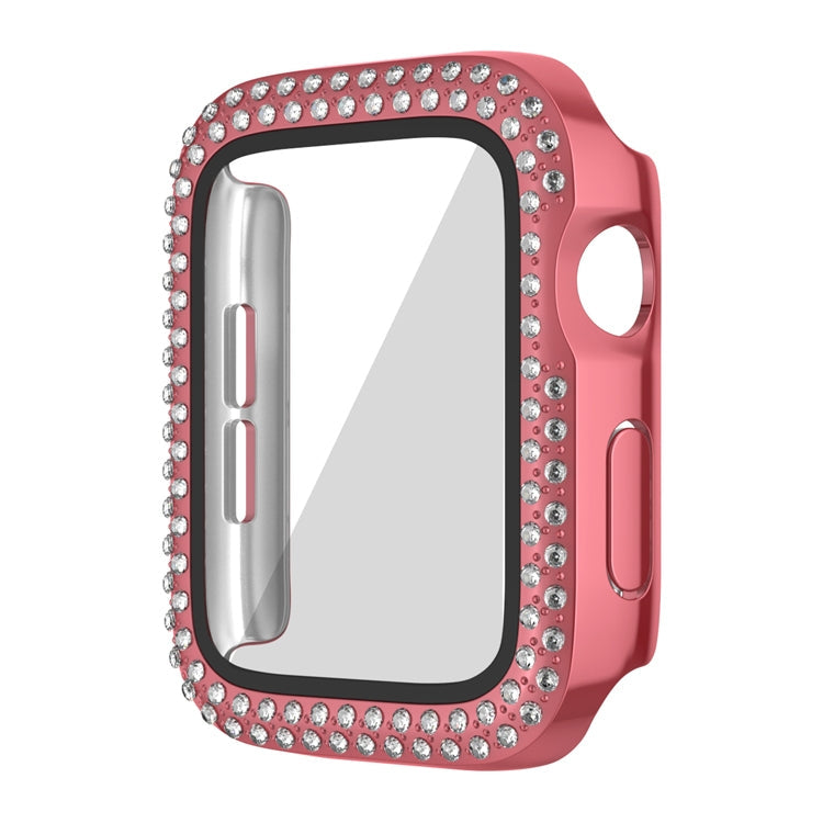 Plating Dual-Row Diamond PC Watch Case with Film, Series 2