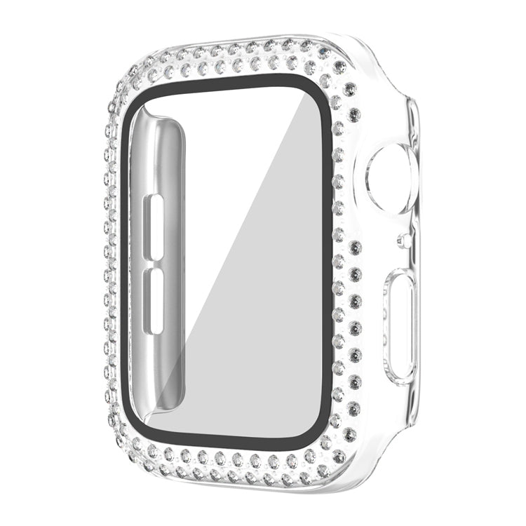 Plating Dual-Row Diamond PC Watch Case with Film, Series 2