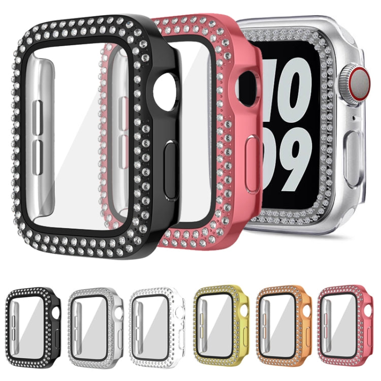 Plating Dual-Row Diamond PC Watch Case with Film, Series 1