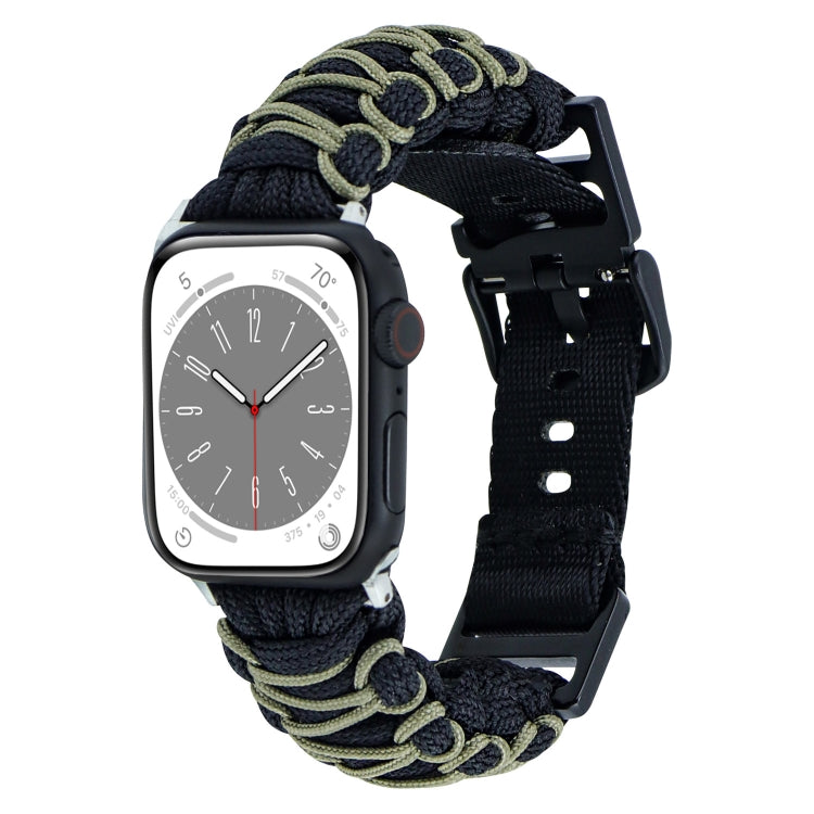 Dual-layer Braided Paracord Buckle Watch Band, Series 5