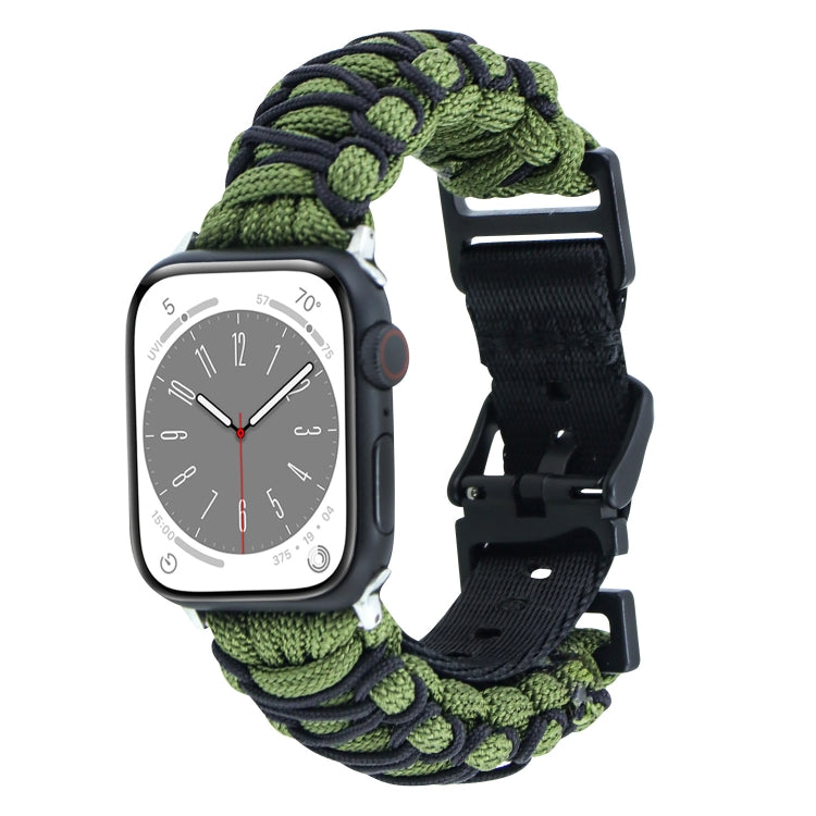 Dual-layer Braided Paracord Buckle Watch Band, Series 5