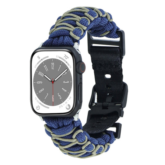 Dual-layer Braided Paracord Buckle Watch Band, Series 5