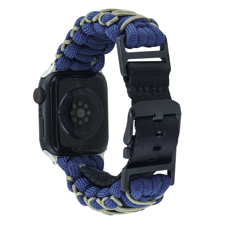 Dual-layer Braided Paracord Buckle Watch Band, Series 5