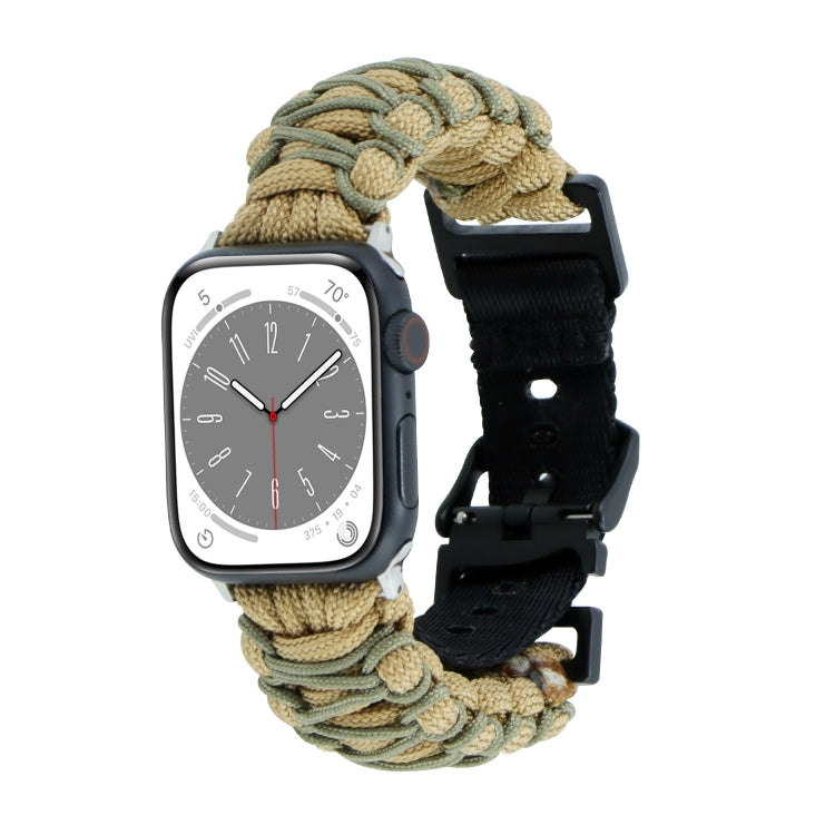 Dual-layer Braided Paracord Buckle Watch Band, Series 5