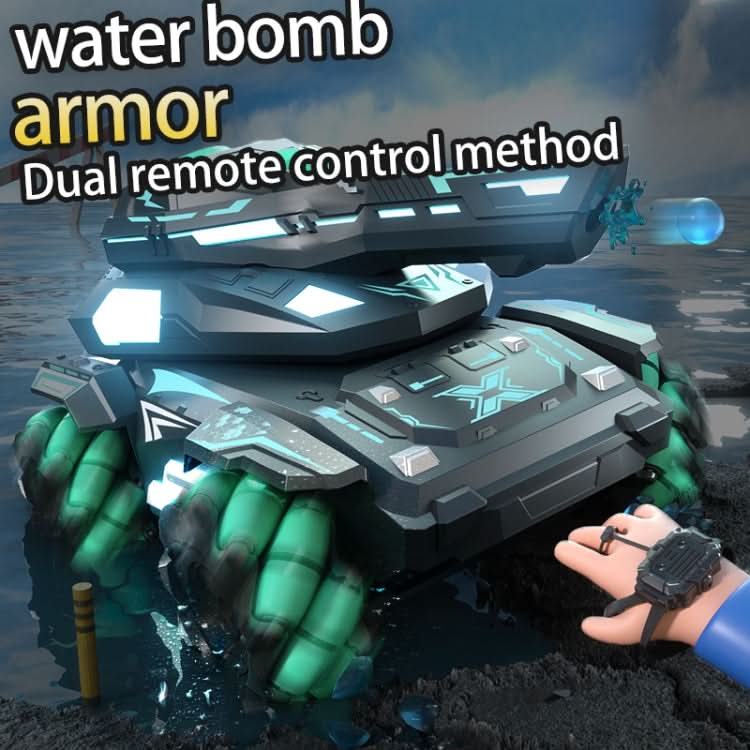 Q171 2.4G Stunt Water Bomb Battle Armor Model Remote Control Car Reluova