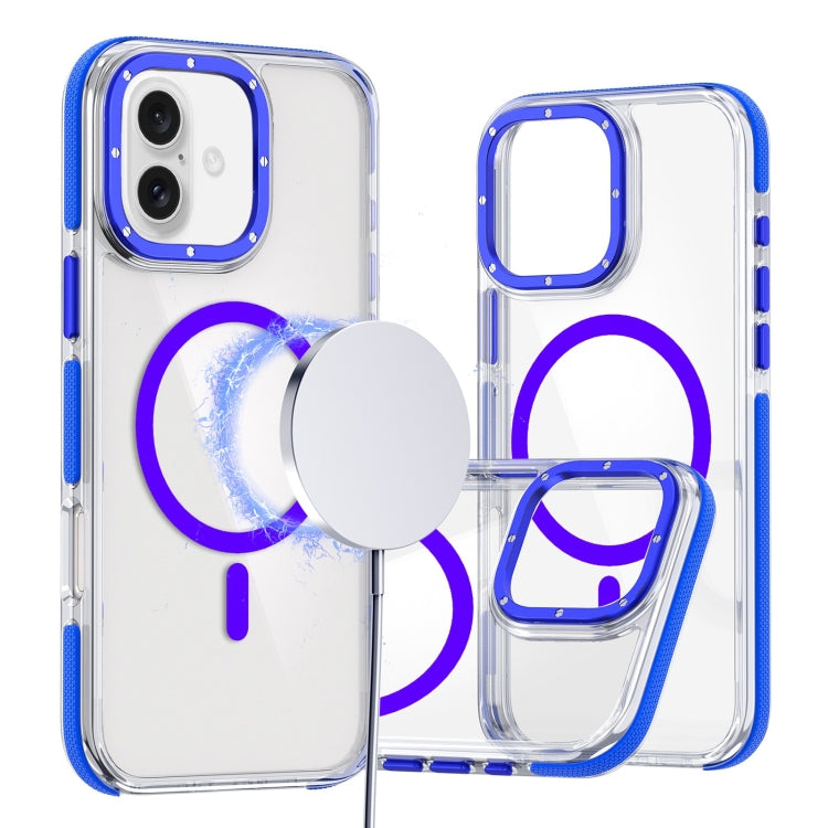 Dual-Color Clear Acrylic Hybrid TPU MagSafe Phone Case, Series 3