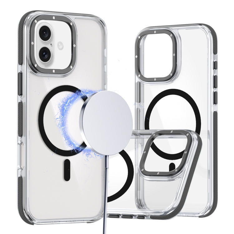 Dual-Color Clear Acrylic Hybrid TPU MagSafe Phone Case, Series 2