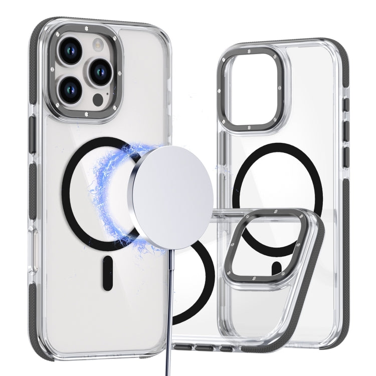 Dual-Color Clear Acrylic Hybrid TPU MagSafe Phone Case, Series 6