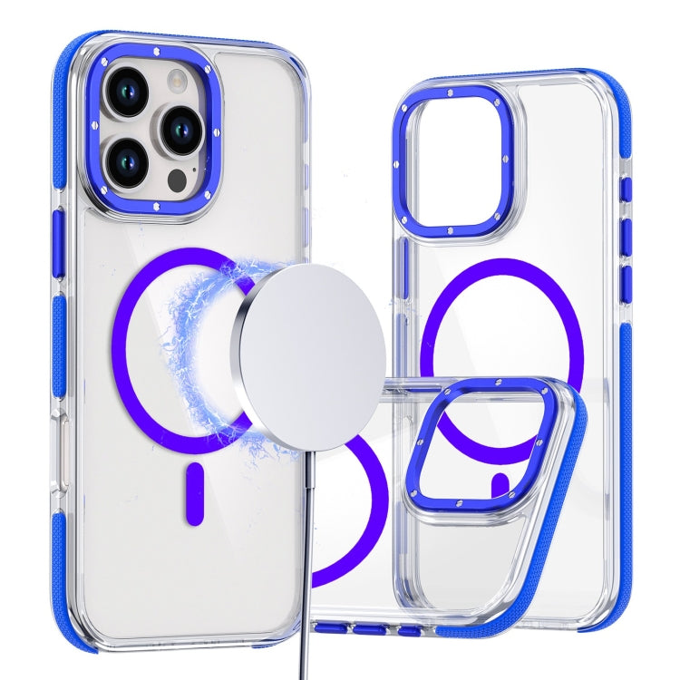 Dual-Color Clear Acrylic Hybrid TPU MagSafe Phone Case, Series 7