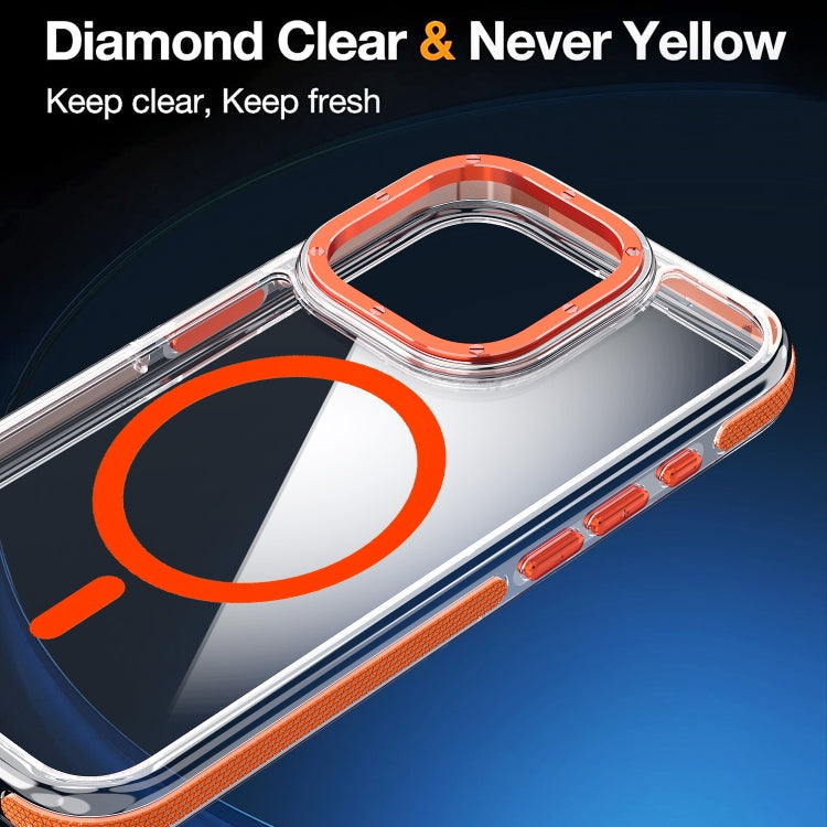 Dual-Color Clear Acrylic Hybrid TPU MagSafe Phone Case, Series 3