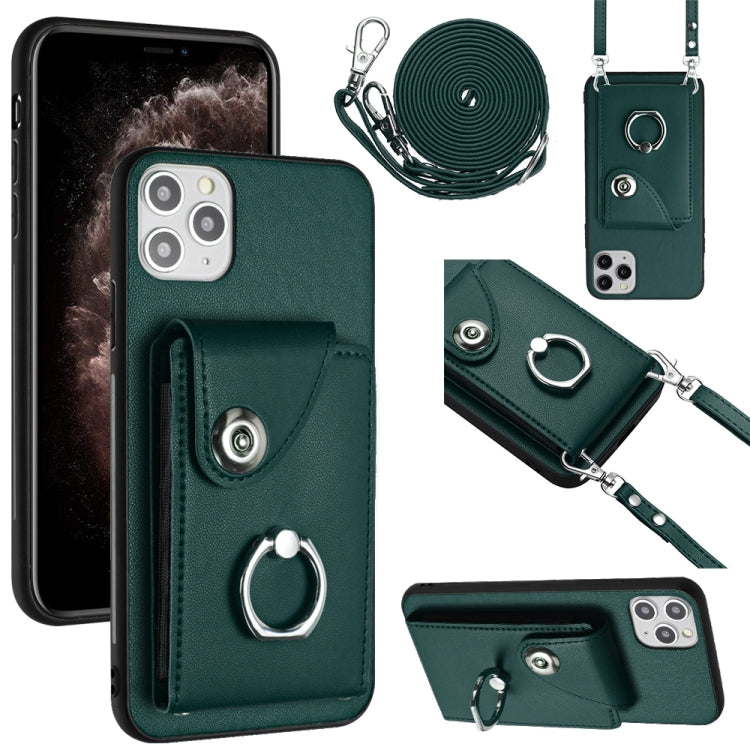 Organ Card Bag Ring Holder Phone Case with Long Lanyard, Series 4