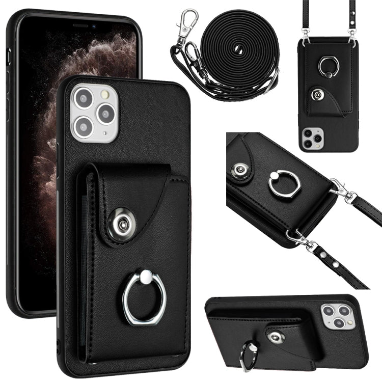 Organ Card Bag Ring Holder Phone Case with Long Lanyard, Series 4