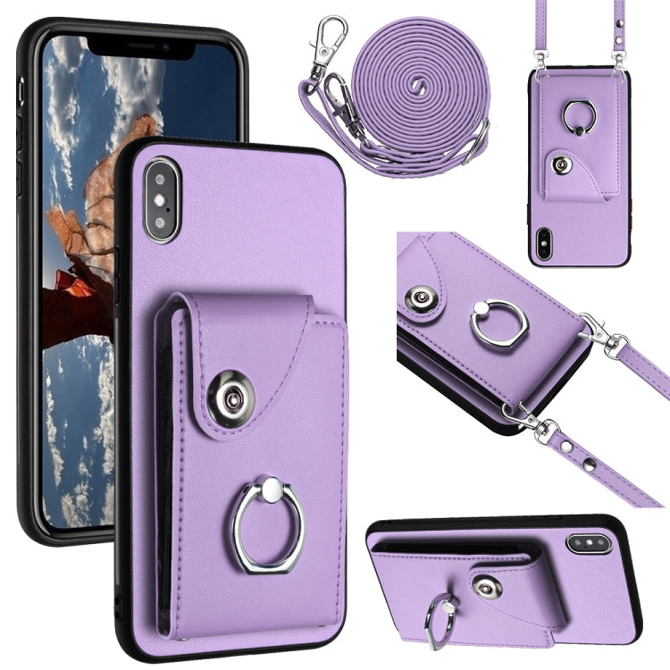 Organ Card Bag Ring Holder Phone Case with Long Lanyard, Series 3