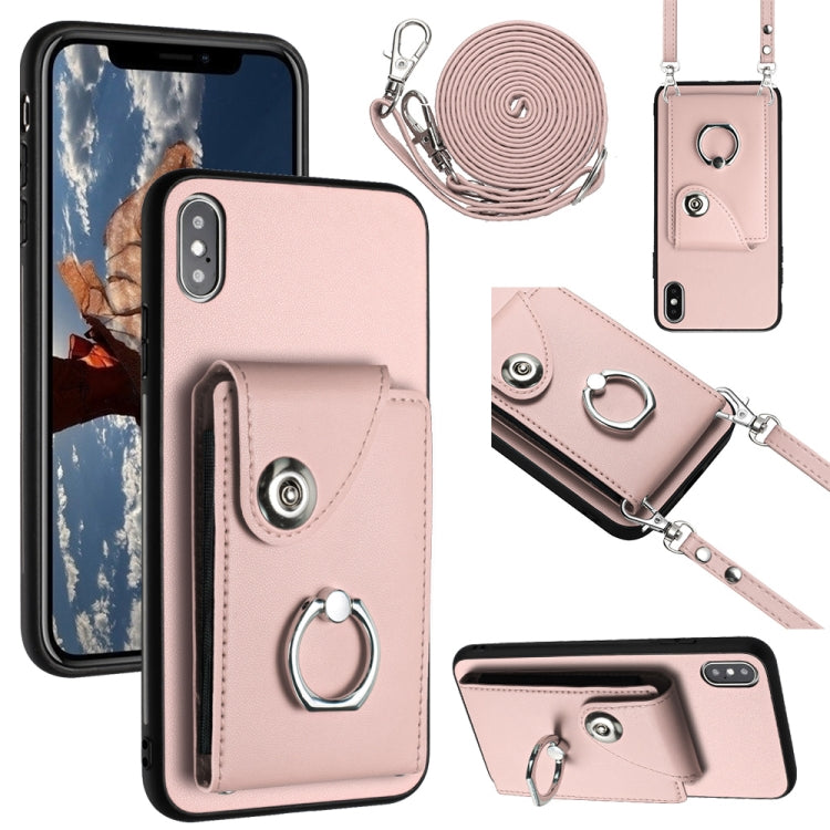 Organ Card Bag Ring Holder Phone Case with Long Lanyard, Series 3