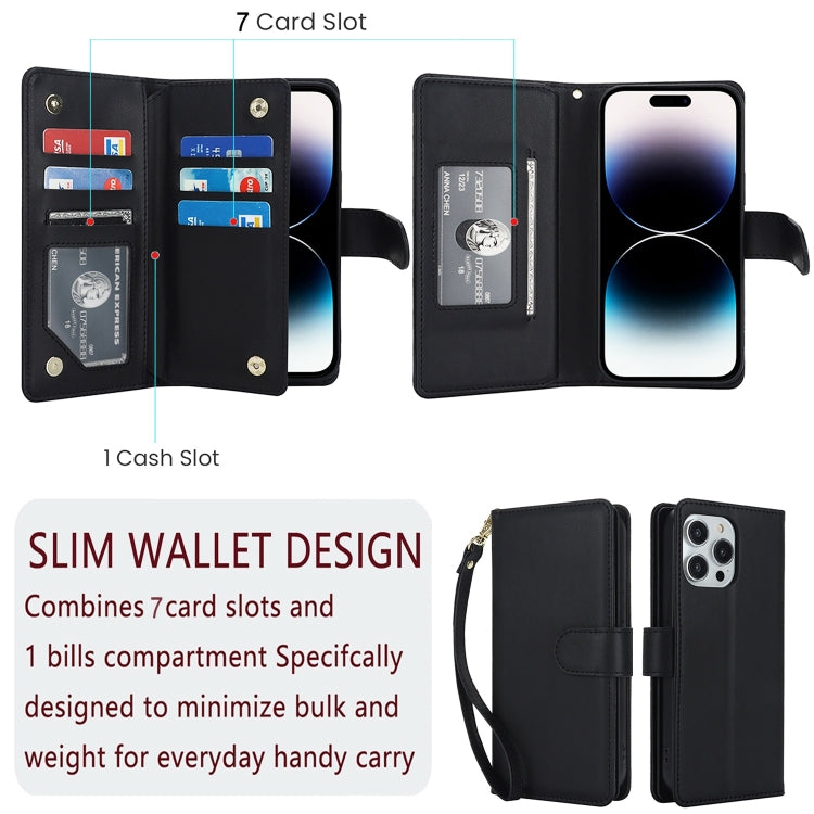 Multi-Card Wallet RFID Leather Phone Case, Series 3