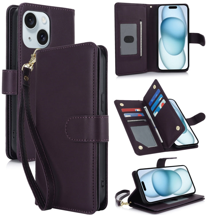 Multi-Card Wallet RFID Leather Phone Case, Series 4