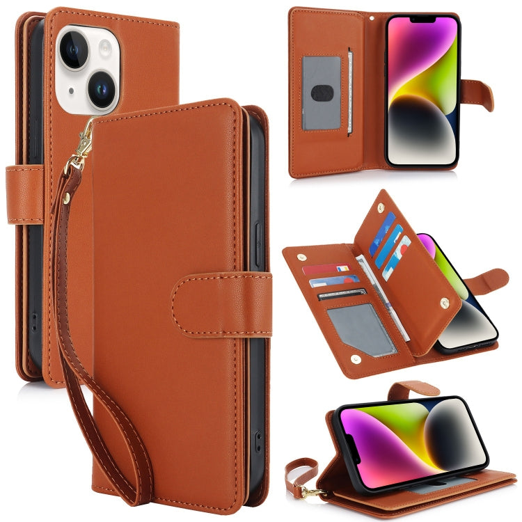 Multi-Card Wallet RFID Leather Phone Case, Series 5